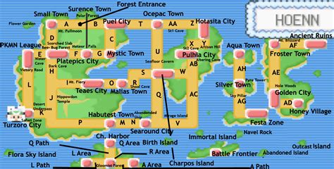 pokemon flora sky pokemon locations.